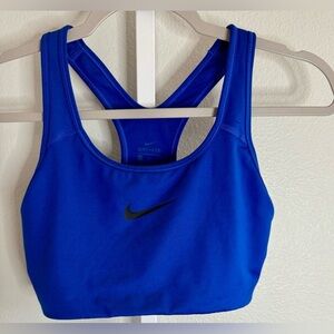 Nike Blue Sports Bra Sz M